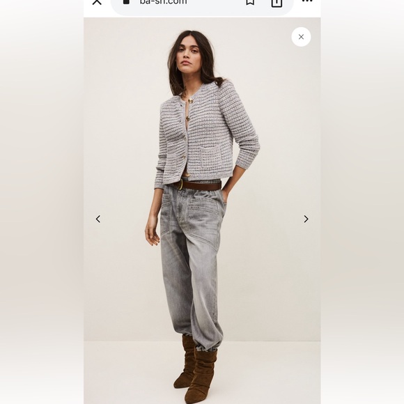 NEW Ba&sh Bash Guspa Cardigan Jacket - Picture 2 of 11